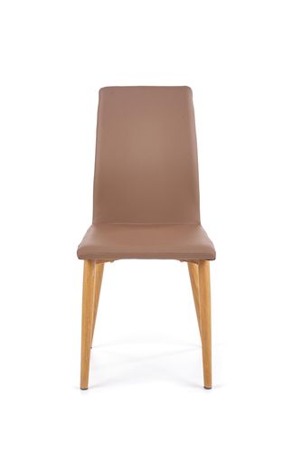 K264 KRZESŁO BRĄZOWO / BIAŁY na Arena.pl