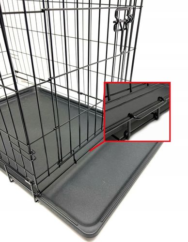 KLATKA METALOWA KENNELOWA TRANSPORTER DLA PSA KOTA ZWIERZĄT XL na Arena.pl