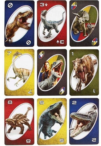 Mattel UNO Karty Jurrasic World na Arena.pl
