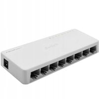 Switch niezarządzalny Qoltec przełącznik sieciowy 8 x port RJ45 | 1000Mbps