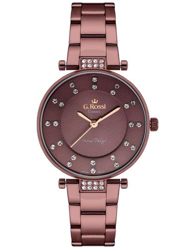 ZEGAREK G. ROSSI - C5131B-2B3 (zg780d) violet + BOX na Arena.pl