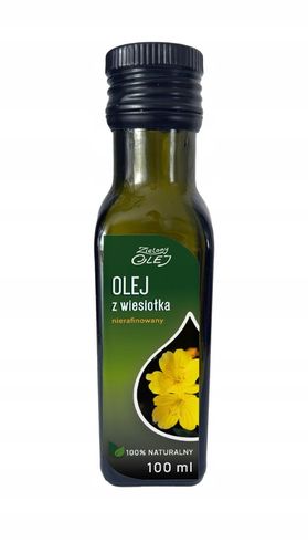 Olej z Wiesiołka 100ml nierafinowany tłoczony na zimno ZIELONY OLEJ na Arena.pl