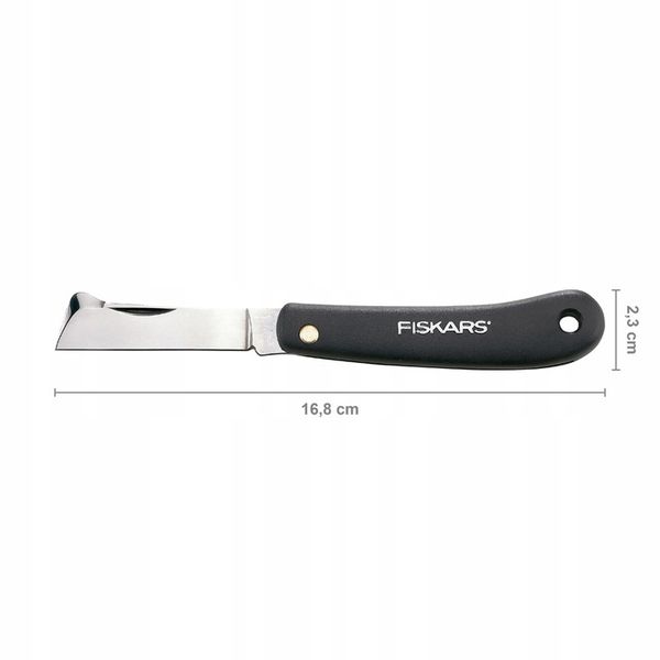 FISKARS Okulizak K60 nóż ogrodniczy składany scyzoryk sadowniczy do kwiatów zdjęcie 4