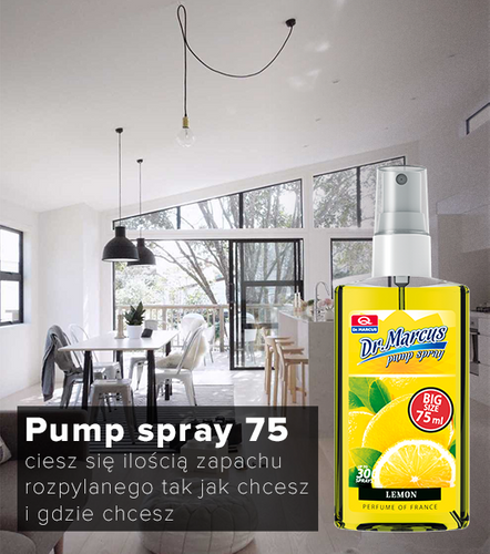 Zapach samochodowy Dr.Marcus Pump Spray 75ml Lemon na Arena.pl