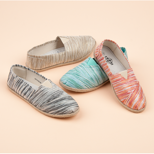 Prążkowane espadryle r.37 na Arena.pl