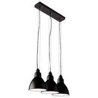 LAMPA wisząca DAISEN 5597 Shilo metalowa OPRAWA industrialna ZWIS listwa sufitowa czarna