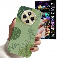 ETUI CASE DO XIAOMI REDMI 14C 4G - LIŚCIE WZORY DLA KOBIET KWIATY RÓŻE