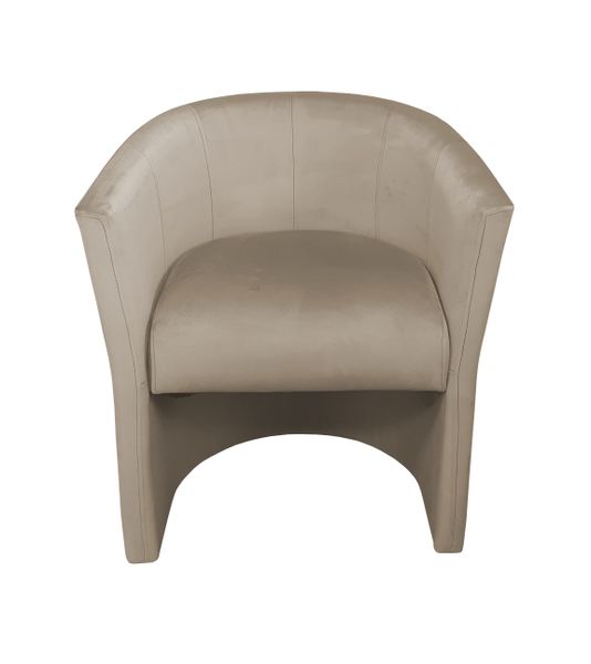 Fotel CLUB szary beż MG09 zdjęcie 2