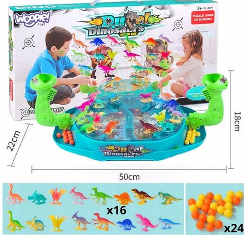 BITWA DIZNOZAURÓW GRA ZRĘCZNOŚCIOWA STRZELANKA WOOPIE na Arena.pl