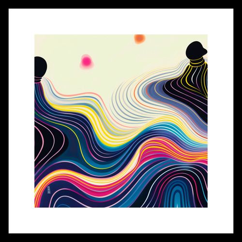 Plakat 30x30cm Wodnista Tafla na Arena.pl