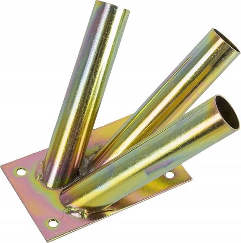 Uchwyt ścienny potrójny na 3 flagi do elewacji na Arena.pl