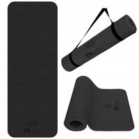 MATA DO JOGI ANTYPOŚLIZGOWA KARIMATA DO ĆWICZEŃ DUŻA WYTRZYMAŁA KOMFORTOWA