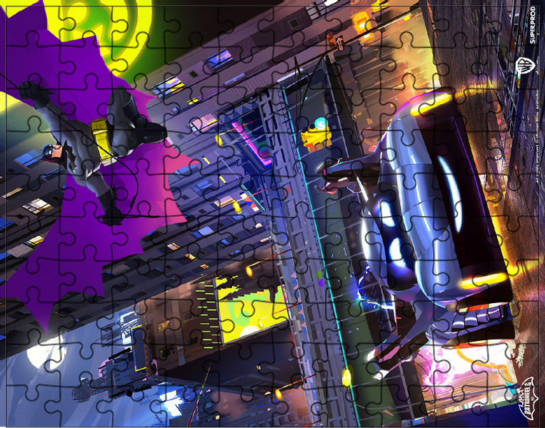 Puzzle Batwheels zdjęcie 1