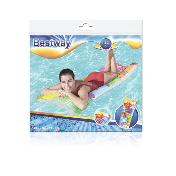MATERAC DMUCHANY PLAŻOWY DO PŁYWANIA 44033 zdjęcie 4