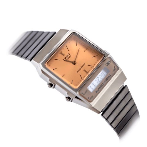 ZEGAREK UNISEX CASIO Vintage Dual Time AQ-800ECGG-4ADF + BOX na Arena.pl