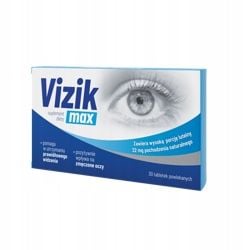 VIZIK MAX, na wzrok, 30TABLETEK zdjęcie 1