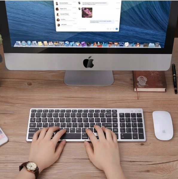BEZPRZEWODOWA KLAWIATURA BLUETOOTH MAC WINDOWS iOS zdjęcie 4