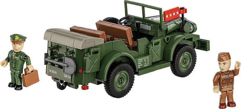 COBI HC WWII Dodge WC-56 Command Car 208kl 3111 zdjęcie 3