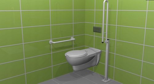 Uchwyt prosty 40 cm dla niepełnosprawnych Produkt Polski Certyfikat na Arena.pl