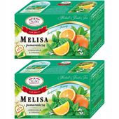 Malwa Melisa z pomarańczą 40 g (20 x 2 g) x 2 sztuk