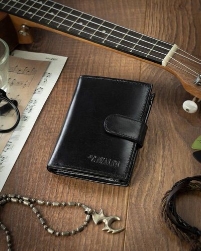 Elegancki portfel meski ze skory naturalnej na Arena.pl