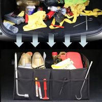 Organizer do bagażnika samochodu Usztywniony TORBA XL Czarny SKŁADANY