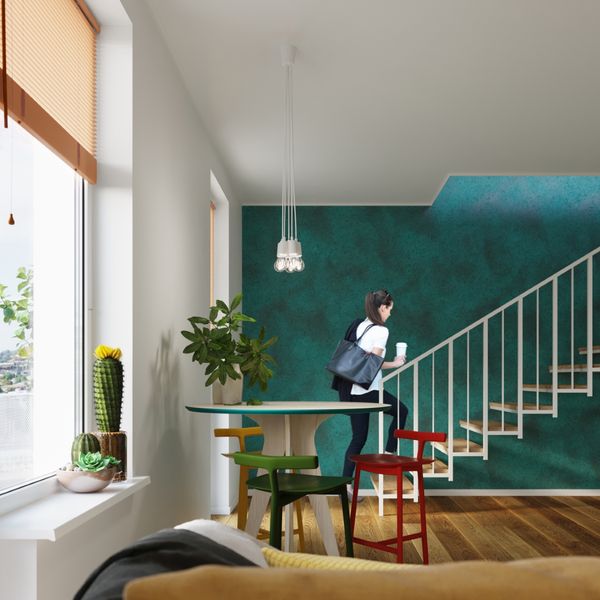 Lampa wisząca DIEGO 5 biała zdjęcie 9