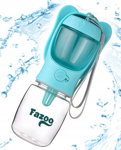 Butelka na Wodę Karmę dla Psa Poidło 2w1 Bidon Turystyczny Miseczka Podróż na Arena.pl