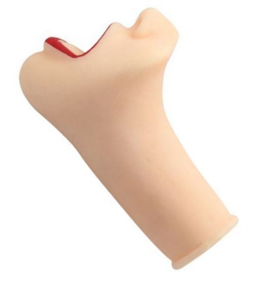 Zmysłowe sztuczne usta zdjęcie 3