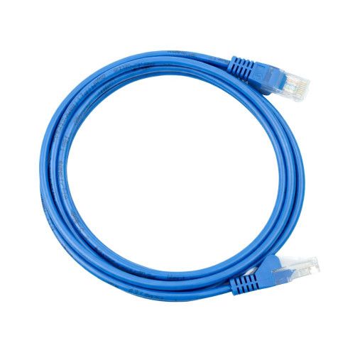KABEL SIECIOWY RJ45 2M CAT 5E NIEBIESKI AWG26 UUTP na Arena.pl