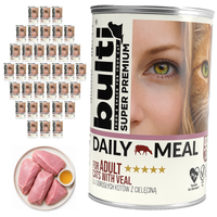 BULTI Daily Meal Adult mokra karma dla kota Cielęcina 36x400g Pełnoporcjowa