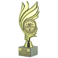 STATUETKA prezent urodziny 1-99 emerytki emeryta męża żony emerytki WZORY