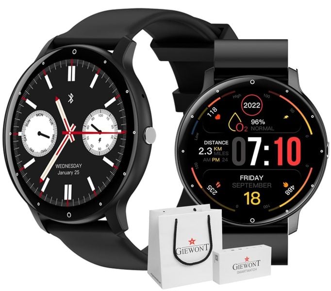 Smartwatch Giewont GW120-2 PRO Czarny zdjęcie 1