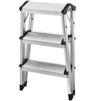 Drabina Taboret roboczy 150kg drabina 60cm 3 stopnie alu swe