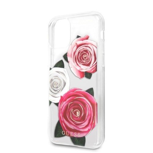 Guess GUHCN58ROSTRT iPhone 11 Pro transparent hardcase Flower na Arena.pl