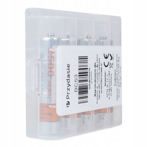 AKUMULATORKI AAA 2500mAh NiMH WYSOKA POJEMNOŚĆ DO RÓŻNYCH URZĄDZEŃ 4 na Arena.pl