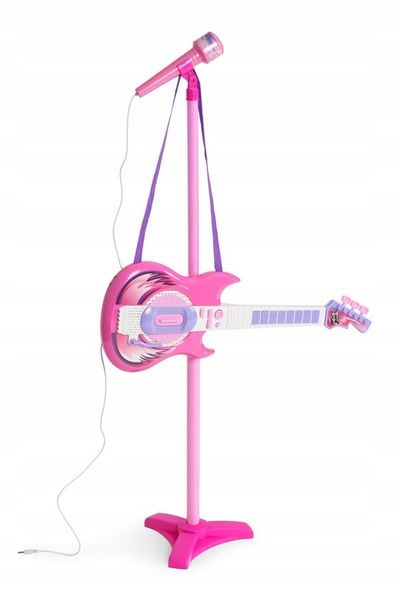 GITARA ELEKTRYCZNA MIKROFON STATYW DLA DZIECI MP3 zdjęcie 15