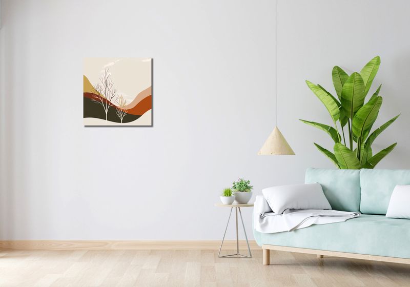 Obraz 50x50cm Pustynia Widzi zdjęcie 2