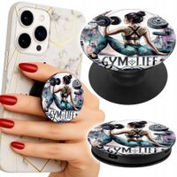 Uchwyt do telefonu Popsocket na palce/stojak GYM LIFE FITNESS CROSSFIT