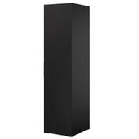 Szafa uchylna Napoli 1D 50 Czarna (czarny uchwyt)