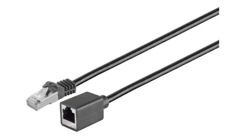 MicroConnect F/UTP CAT6 Extension cable 1m zdjęcie 1