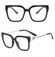 SOLIDNE Damskie Okulary Zerówki do KOMPUTERA Blue Light UV OPRAWKI Flexy OC