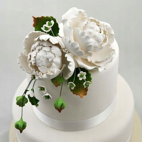 Saracino Masa cukrowa Biała do figurek na tort lukier plastyczny 1kg na Arena.pl