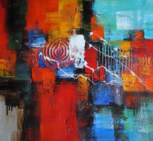 Abstrakcja (90x120cm) na Arena.pl