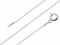 ŁAŃCUSZEK SREBRNY 925 ANKIER 030 - DŁUGOŚĆ 40cm