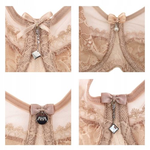 AVA Biustonosz 1396 Crystal beżowy 85E na Arena.pl