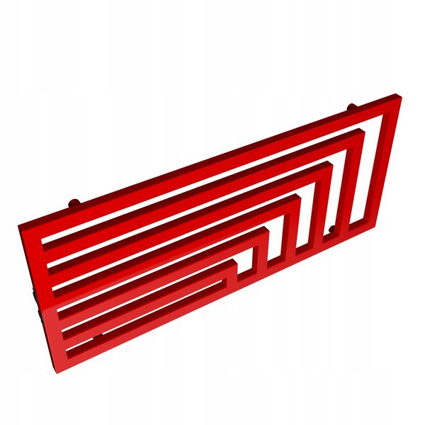 GRZEJNIK DEKORACYJNY SUN 1400/520 CZERWONY zdjęcie 9