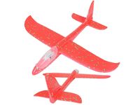 Samolot styropianowy szybowiec 47 cm świecący led