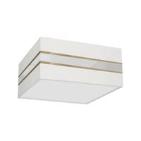 Lampa sufitowa Kwadrat Ultimo 2xE27 Biały