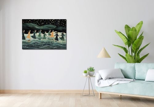 Obraz 90x60cm Nocna Procesja na Arena.pl